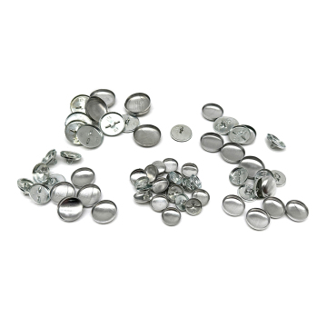 Pinlong Metal Iron Aluminum Fabric Covered Buttons for Furniture Sofa Upholstery