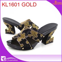 wholesale ladies shoes slipper latest slipper shoes with stones