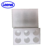 Milded Insert EPE Foam Holding Tube Packing White Foam