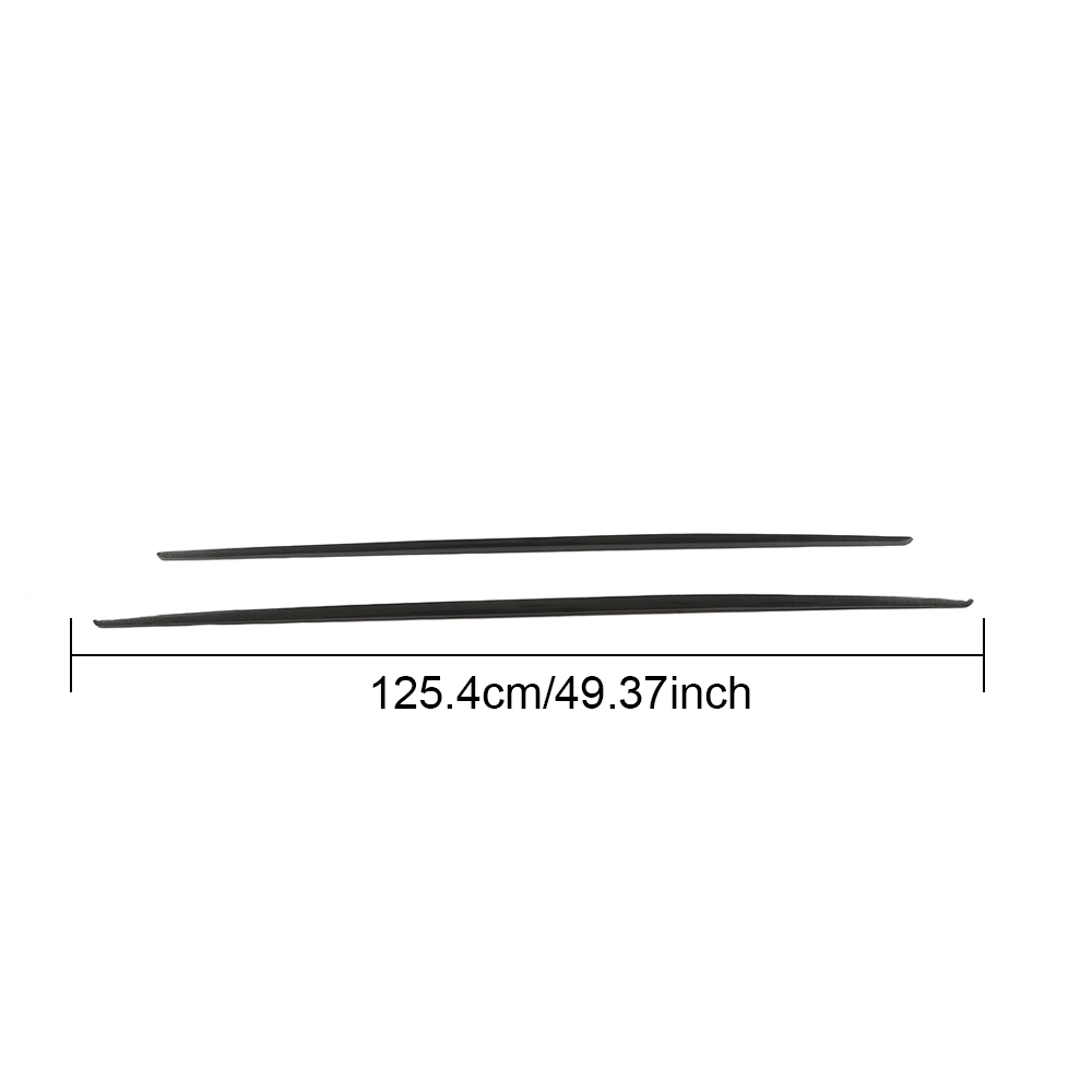 S Class Carbon Car Side Skirts Extensions for Mercedes Benz S500 S63 S65 AMG Sedan 4-Door 14-18