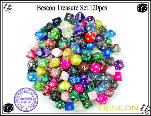 Набор сокровищ Бескон 120шт-1 Bescon Treasure Set 120pcs-1