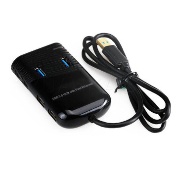 6-Port USB 3.0 HUB with Ethernet Adapter