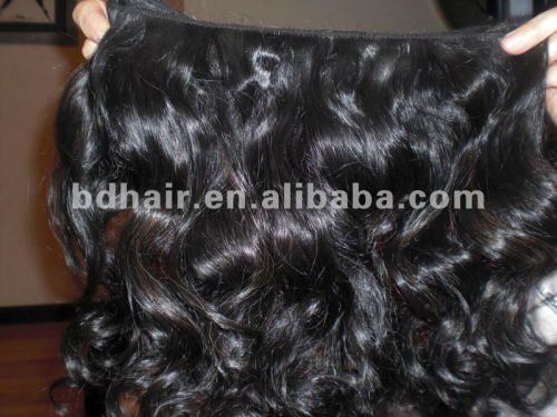 AAA grade remy human hair bulk/ top remy hair extension/human hair weft /indian virgin raw hair extension