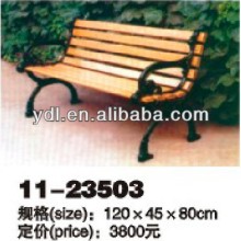 Park simple wood bench park bench new
