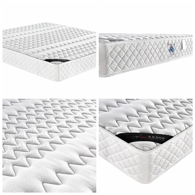 High Density Airfoam Roll Packing Knitted Fabric Pocket Spring Mattress