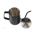 Food Grade Stainless Steel Painting Black Coffee Kettle