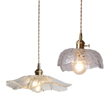 Nordic Classical Glass Chandelier - Luxury Retro European Style Pendant Lights for Bedroom and Dining Table
