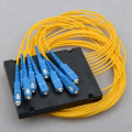 Fiber optical ABS Box Type PLC Splitter 1x8