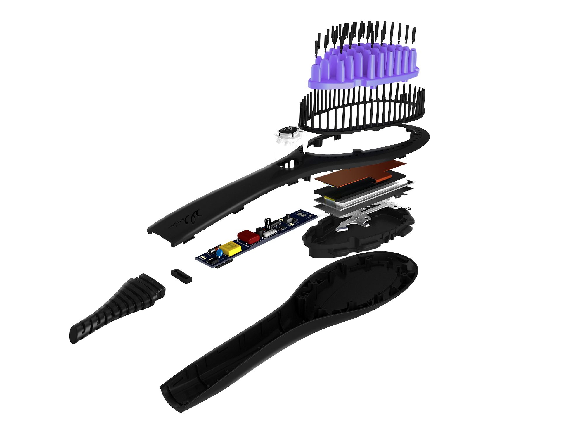 Hair Hot Nano Brush