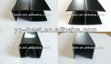 PVC H channel profile plastic H profile