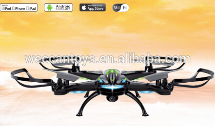 2016 rc propel quadcopter 2.4G 6-axis ufo aircraft quadcopter with HD camera