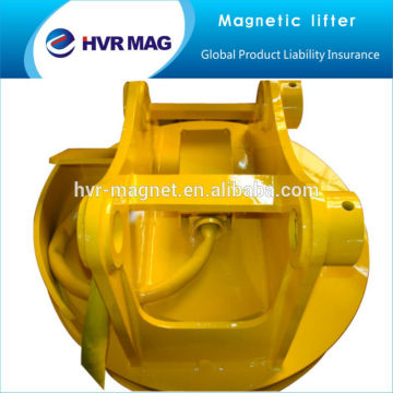 excavator lifting magnet for lifting scrap/electromagnet for excavator manufacturers