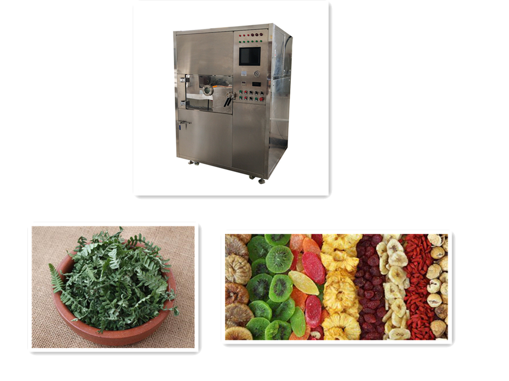 Microwave vacuum hemp dryer mango drying machine for hemp buds