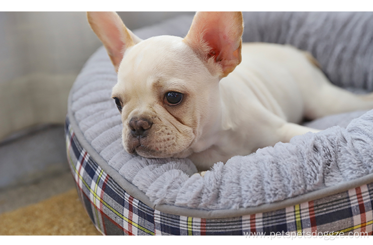 Polyester cotton+pu cashmere Cheap Pet Bed