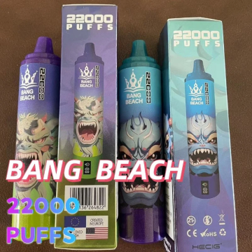E-Liquid 850mAh Rechargeable Electronic Cigarette Bang Beach