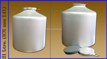 Aluminium containers for loading medicine powder 21Liter 5Lieter