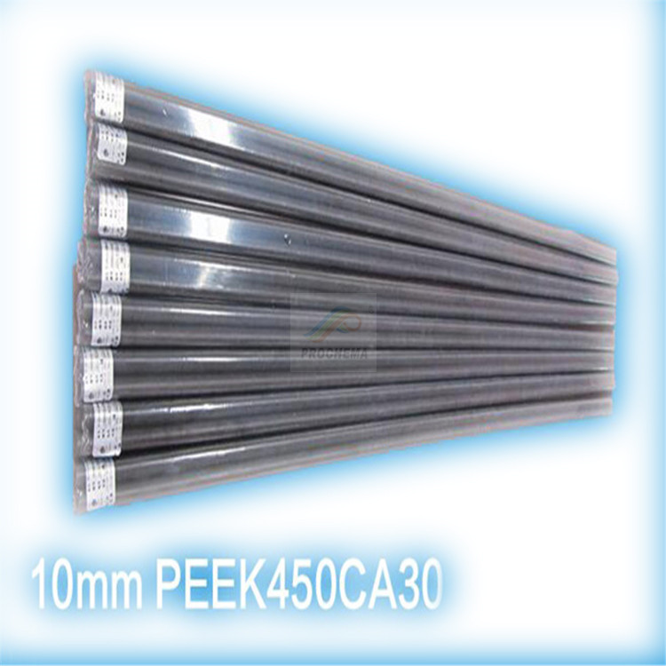 Peek LF مقاومت در برابر تابش کربن گرافیت PTFE ROD