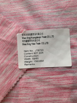 Pink and white 80T 20R Width 59/60 Fabric