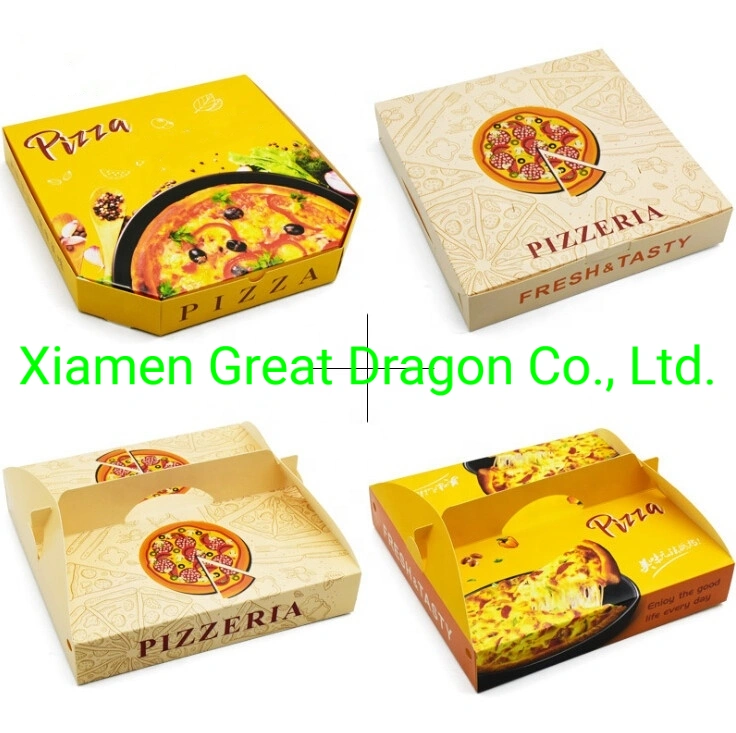 Pizza Box Locking Corners for Stability and Durability (GD-CCB210508)