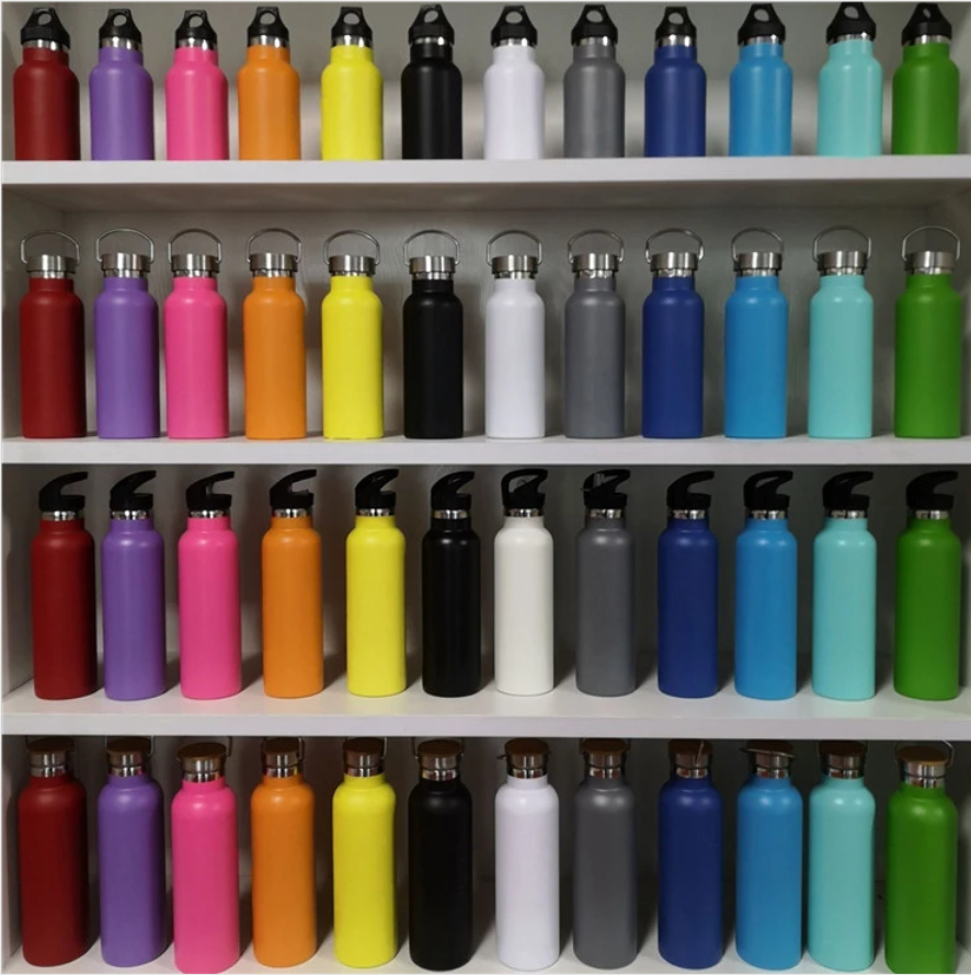 400/600/750/1000ml Stainless steel water Bottle Tumblers Outdoor Climbing Stainless Steel Vacuum Sport Flasks