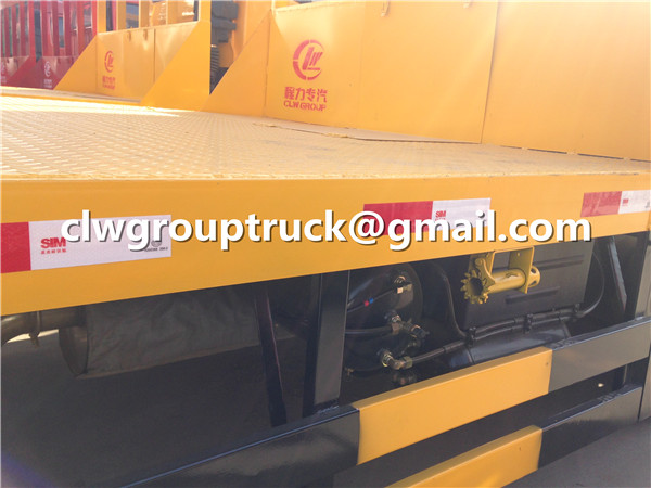 Flatbed Trailer Truck Gasholder