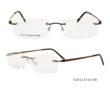 Reliable Quality Titanium Men Optical Frame