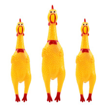 Funny Dog Toys Rooster Crows