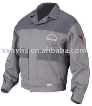Cotton and polyester FR jacket