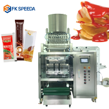 Automated Multifunctional Tri-Sided Seal Liquid Sauce and Ice Candy Packaging Machine