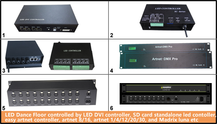 Interactive LED Floor led controller