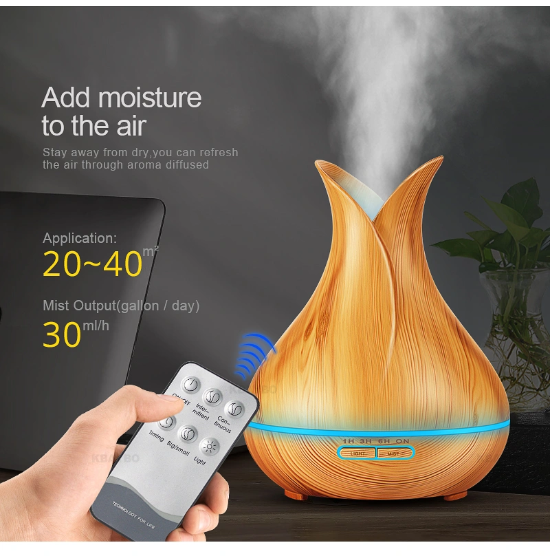 Humidifier Air Purifier LED Night Light Aroma Diffuser