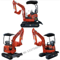 1.8 ton small crawler excavator XN18 mini digger popular in UK