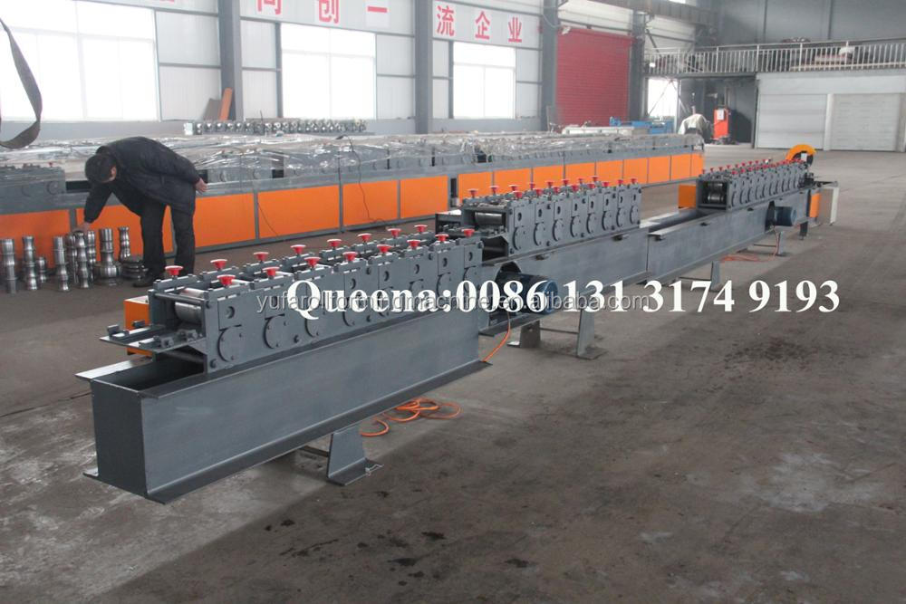 Automatic pu roller shutter door frame machine