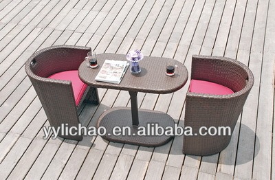 rattan high garden furniture