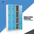 Steel bedroom 12 compartment locker