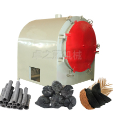 Electric Motor Driven Wood Charcoal Making Furnace - 5cbm Carbonization Oven