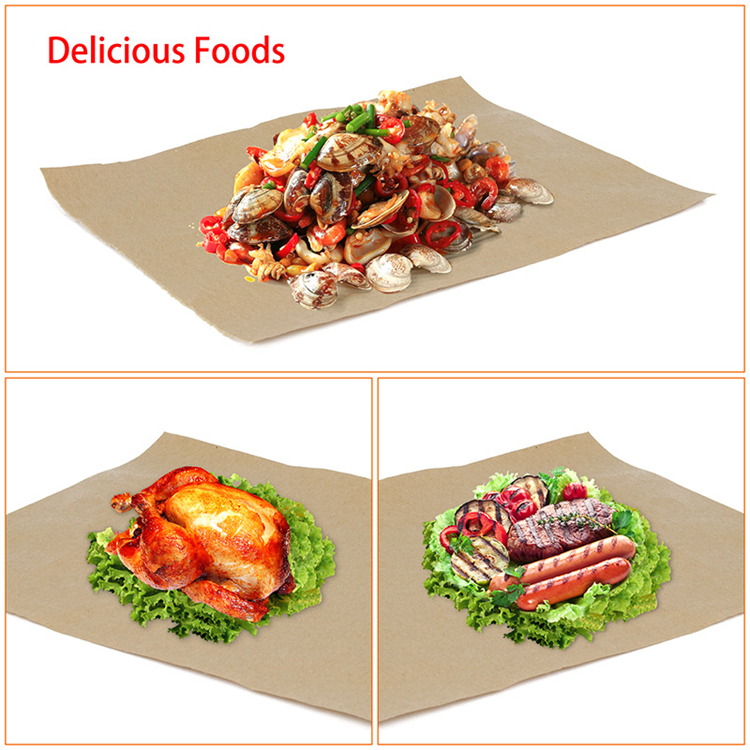 Factory Price Parchment Baking Paper Siliconized Paper Non Stick For BBQ Baking