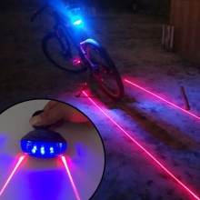 WATERPROOF BICYCLE CYCLING LIGHTS | YOUME LED LASER TAIL LIGHTS | BICYCLE ACCESSORIES