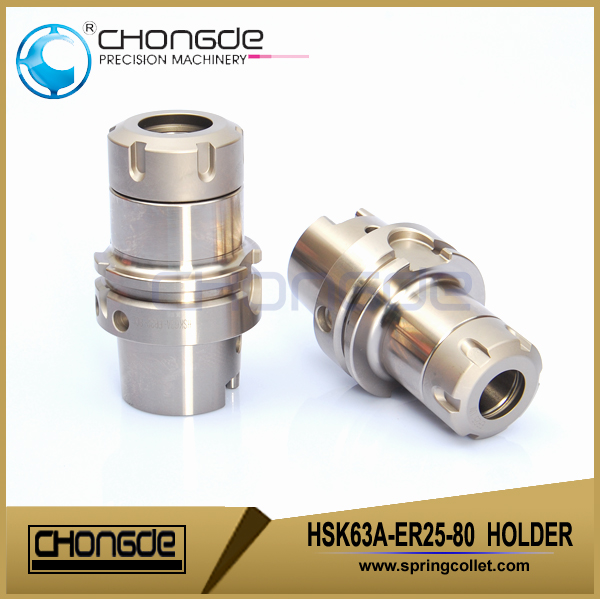 HSK63A-ER25-80 Portaherramientas CNC de ultra precisión