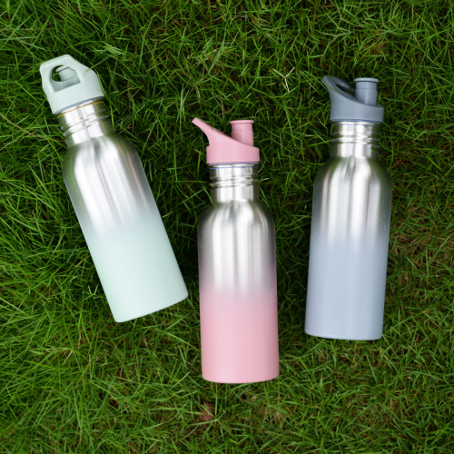 12oz Portable Stainless Steel Outdoor Camping Water Bottle
