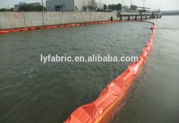oil boom material (PVC coated polyester)