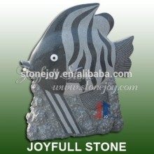 Natural Fish Fossil Stone, Stone fish sculpture