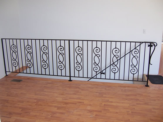 wrought iron railings