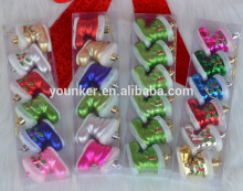 Plastic christmas ball Christmas bell/stockings/tree/gifts/sweet ornaments