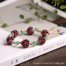 Wholesale Precious Stone, Gemstone, and Crystal Bracelets with Healing Crystal Beads, Including Garnet Bracelets