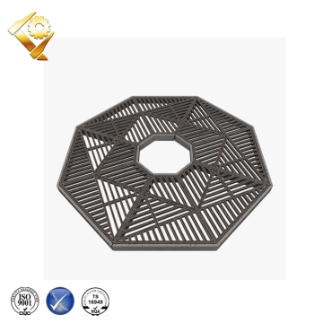 customer designed iron and steel casting Tree Grate