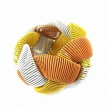 Mesh chain bangle braid, multi-color braid