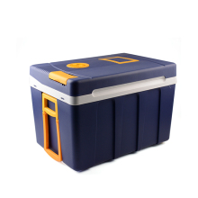 50 Liter Plastic Cool and Warm Box with Wheels - AC/DC