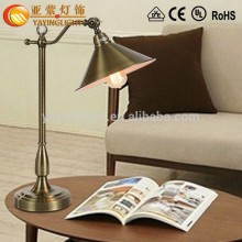 antique copper table lamp,antique elegant copper led table lamp