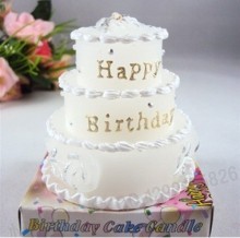 Multi-layer Birthday Cake Candle for Party